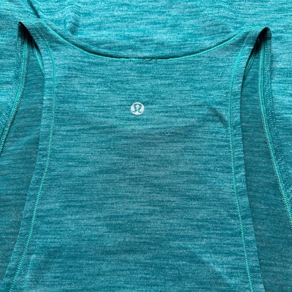 lululemon athletica Teal Tank Top